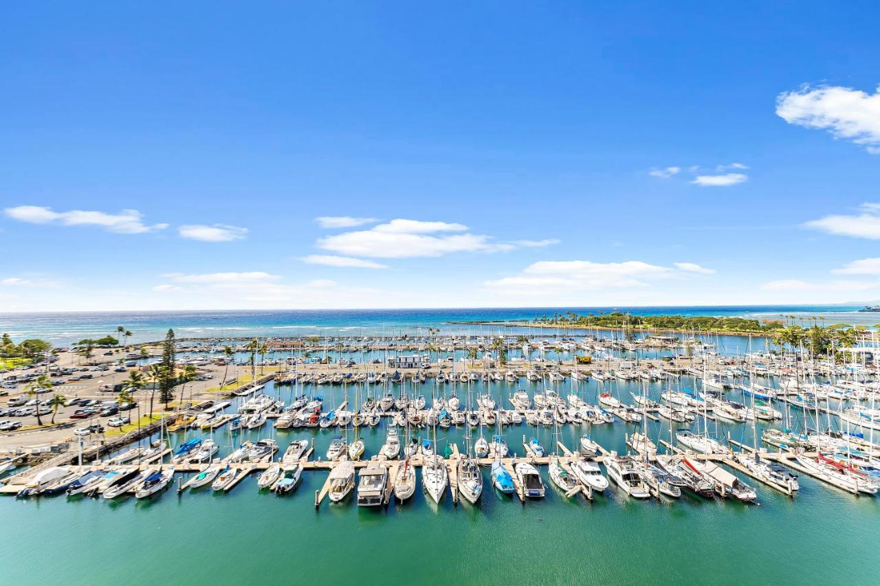 Stunning 1Br Ocean View Condo At Ilikai Marina Honolulu Exterior photo