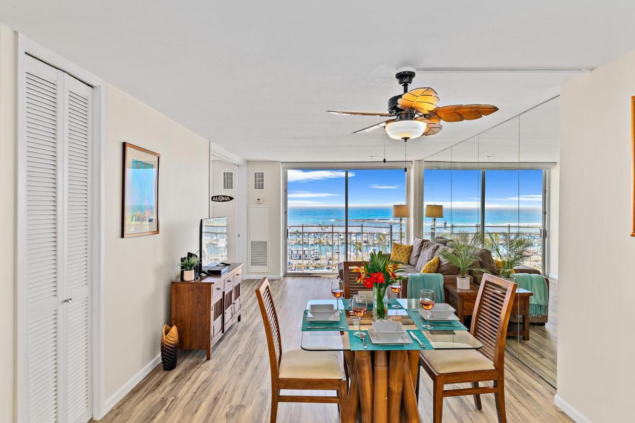 Stunning 1Br Ocean View Condo At Ilikai Marina Honolulu Exterior photo